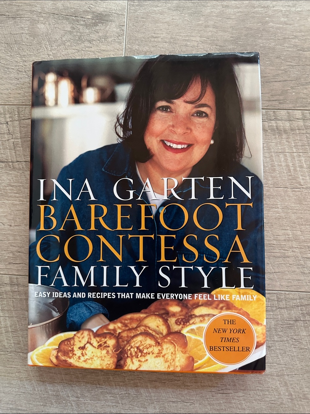 Ina Garten Barefoot Contessa Family Style Hardcover Cookbook